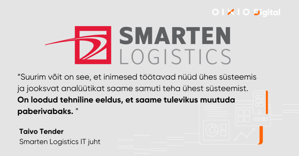 Smarten Logistics ja OIXIO Digital