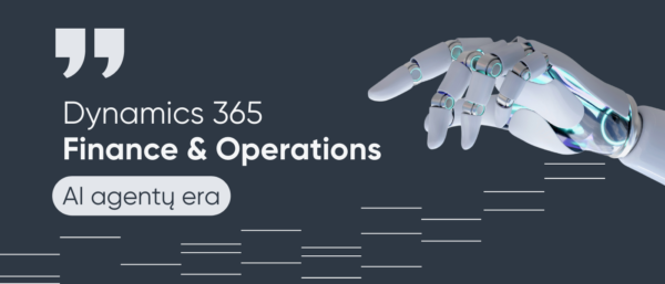 Finance & Operations: AI agentų era