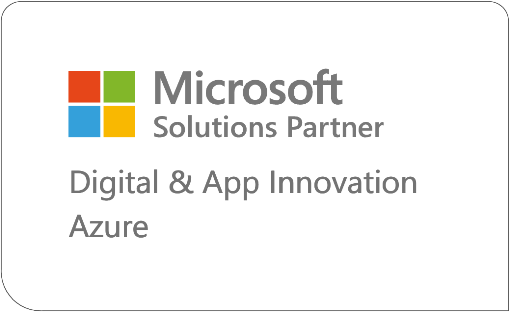 Microsoft Solutions Partner Designation: Digital & App Innovation (Azure)